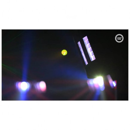 LIGHT4ME BELKA LED PAR DERBY LASER multiefekt świe